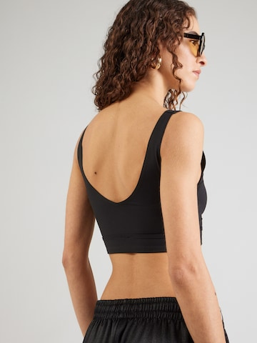 HUGO Бюстье Бюстгальтер в Черный: сзади