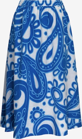 Jupe ' Schwarze Rose ' SEIDENSTICKER en bleu : devant