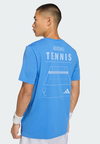 ADIDAS PERFORMANCE - Camiseta funcional en azul