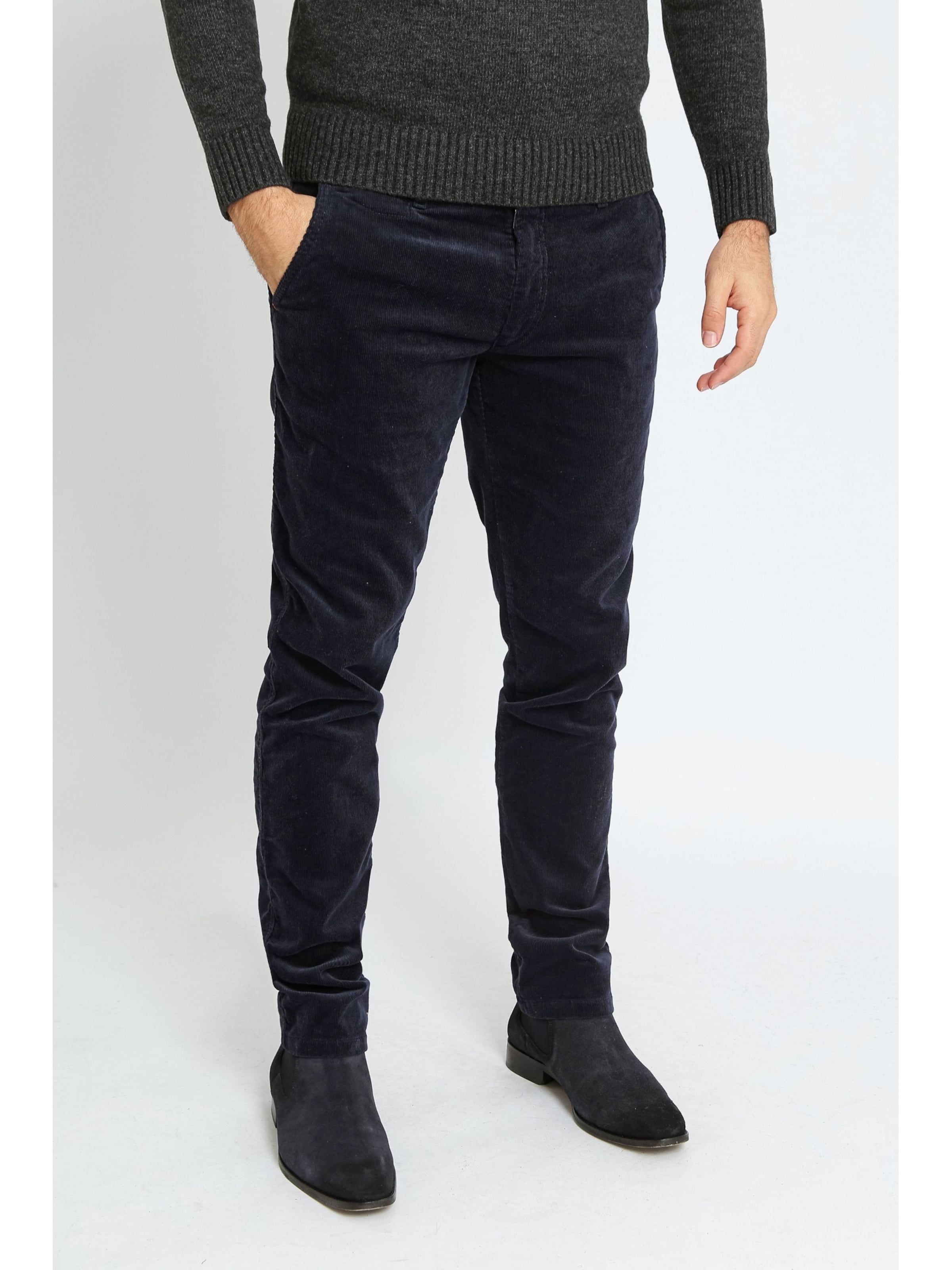 Suitable Regular Chino trousers 'Plato' in Blue