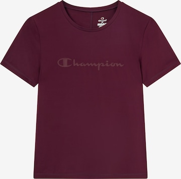 raudona Champion Authentic Athletic Apparel Sportiniai marškinėliai: priekis