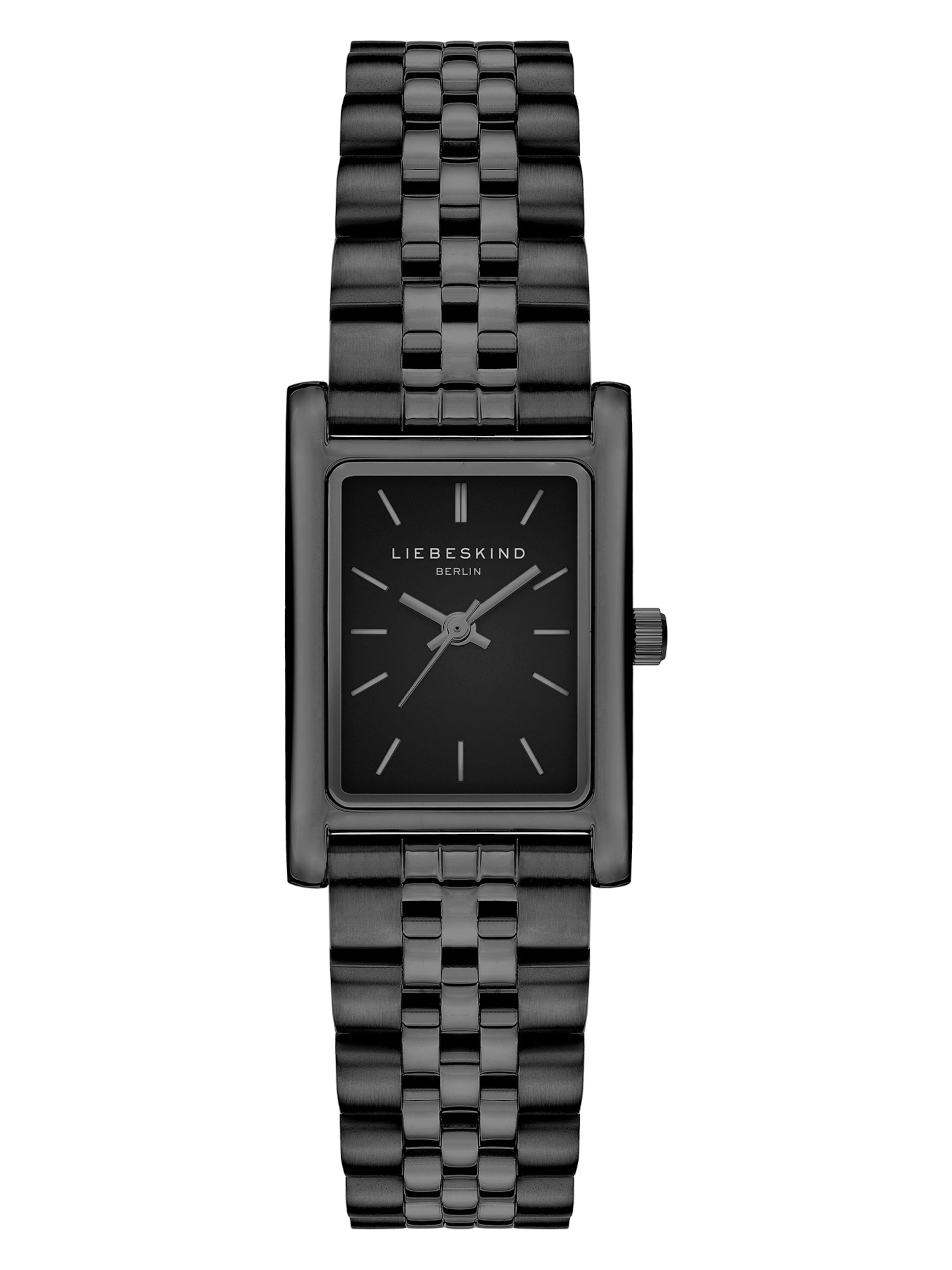 Liebeskind Berlin Analoog horloge in Zwart: voorkant