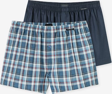 Boxers 'Multi' SCHIESSER en bleu : devant