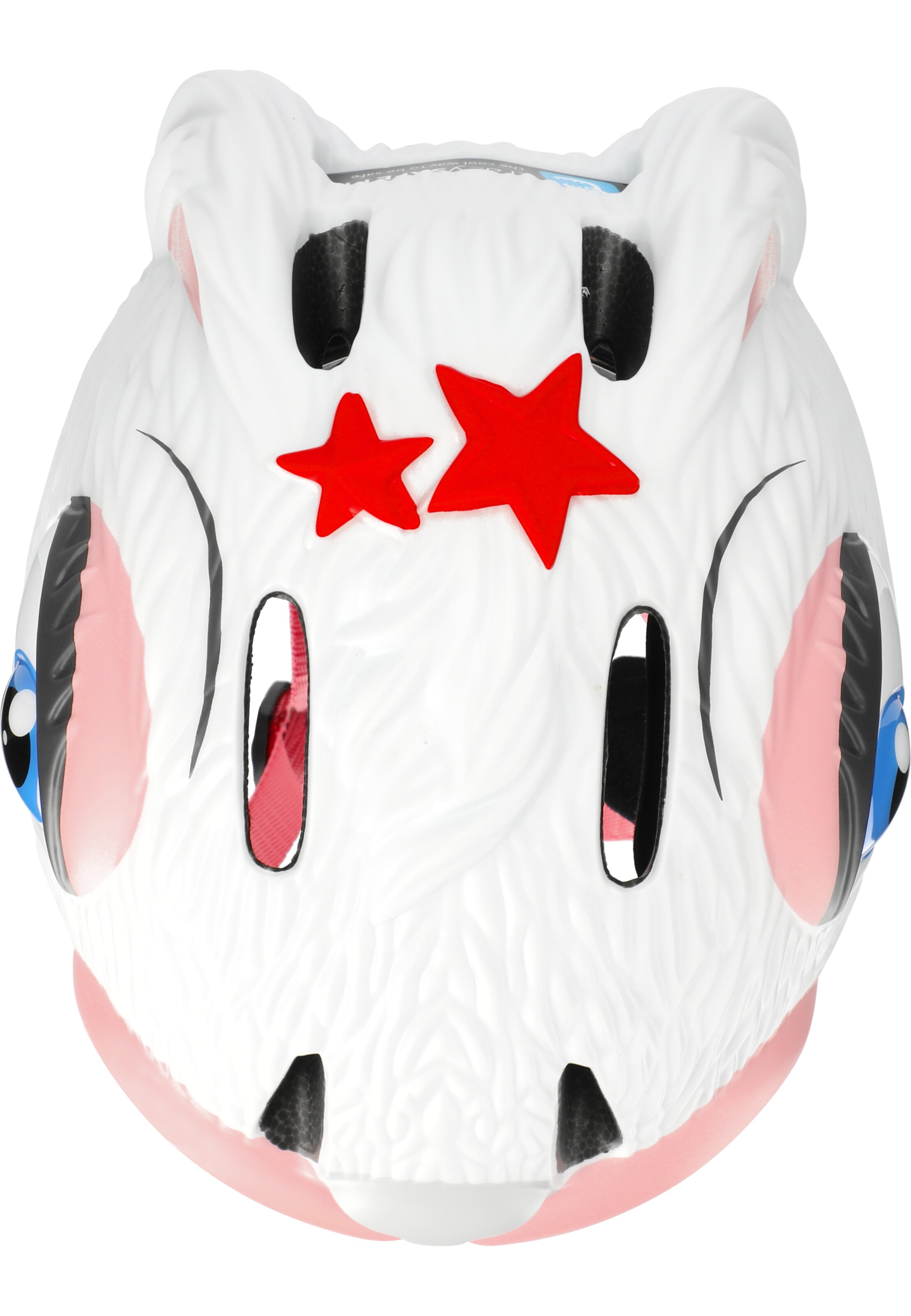Crazy Safety Helmet 'Bunny' in White