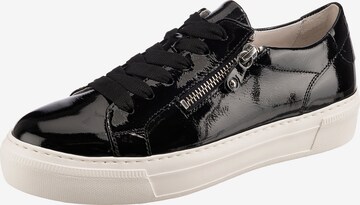 Sneaker bassa di GABOR in nero: frontale