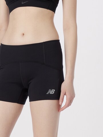 new balance - Skinny Calças de desporto 'Accelerate' em preto