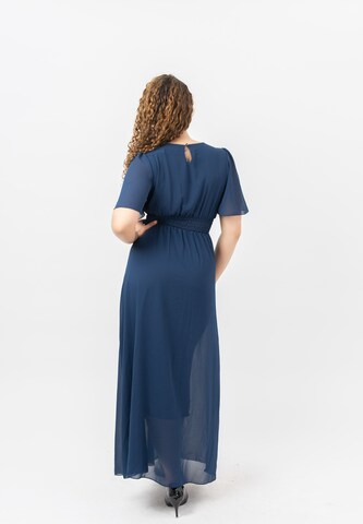 Robe Elara en bleu