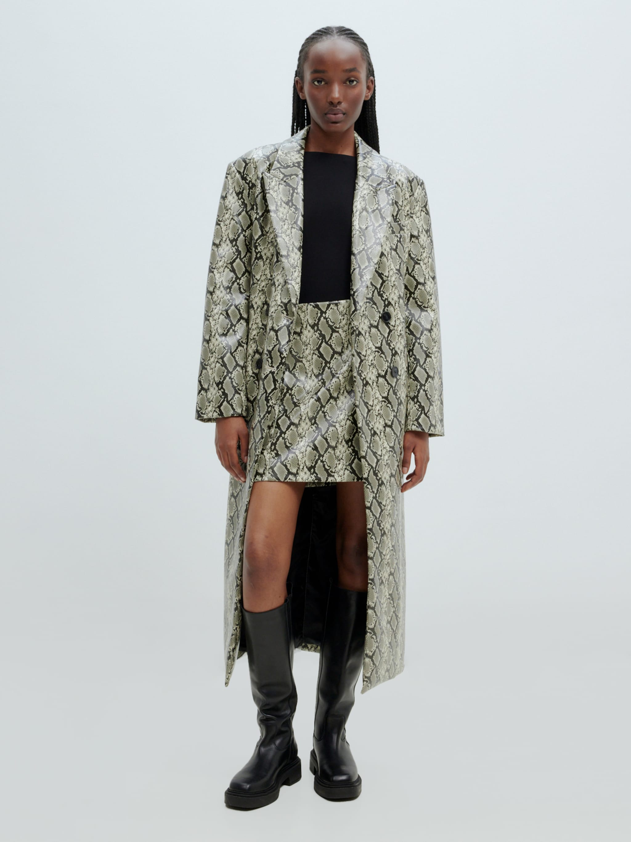 EDITED Produkte Rock 'Celia' rauchgrau