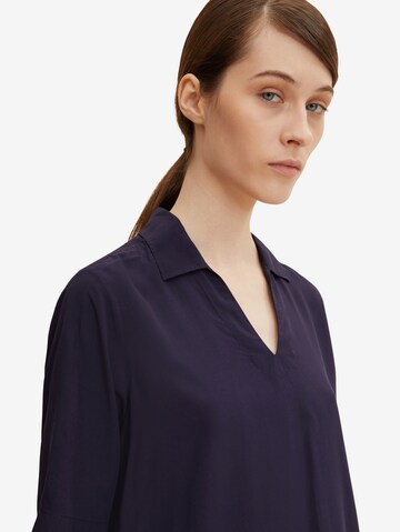 Camicia da donna di TOM TAILOR in blu