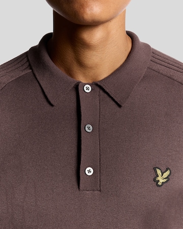Lyle & Scott Trui in Lila