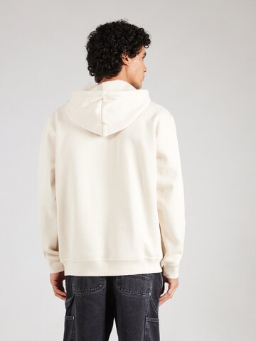 Cleptomanicx Sweatshirt 'Guard The Garden' in Beige