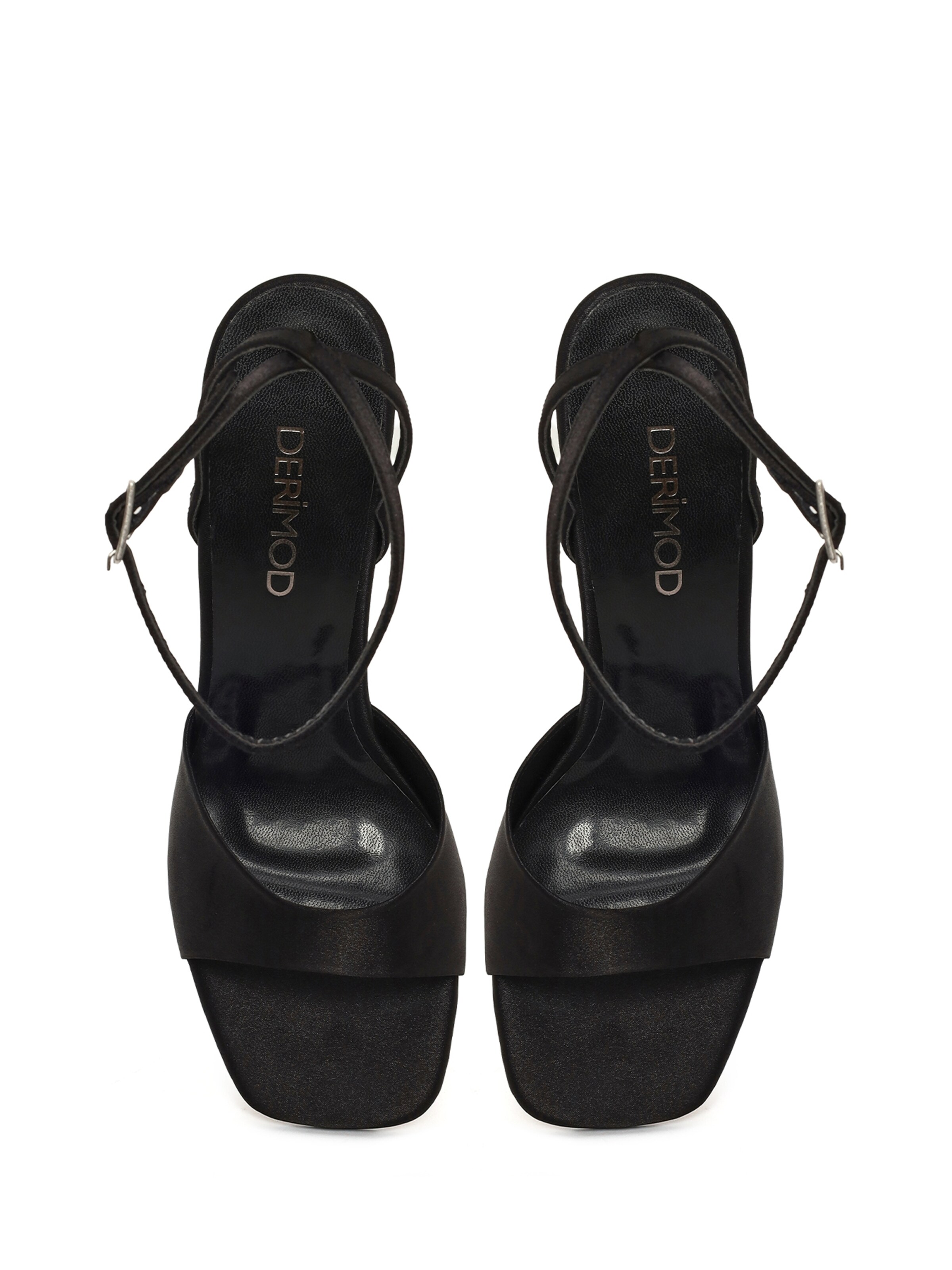 Derimod Sandalen met riem in Zwart