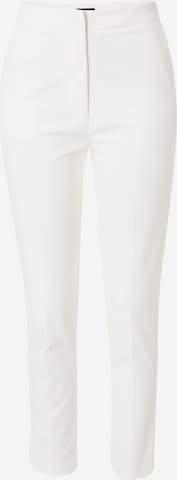 regular Pantaloni con piega frontale di Karen Millen in beige: frontale