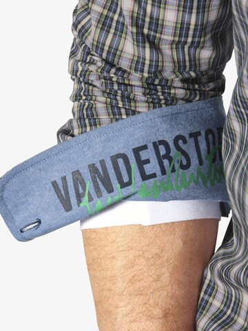 Jan Vanderstorm Comfort fit Button Up Shirt ' Bjornman ' in Green