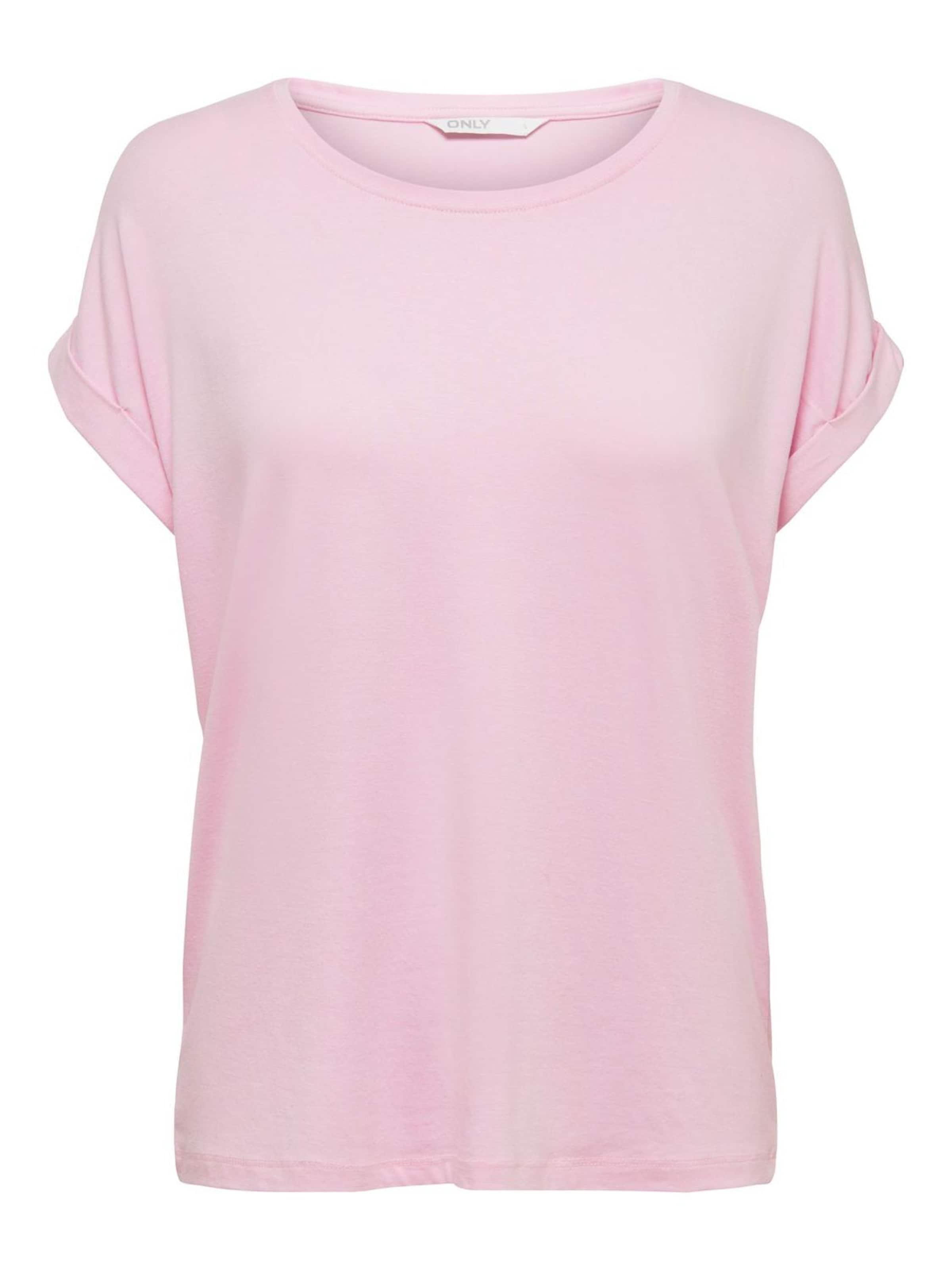 T-shirt 'ONLMoster' ONLY en rose : devant