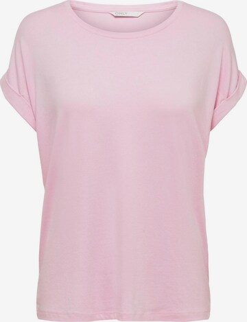 T-shirt ONLY en rose : devant