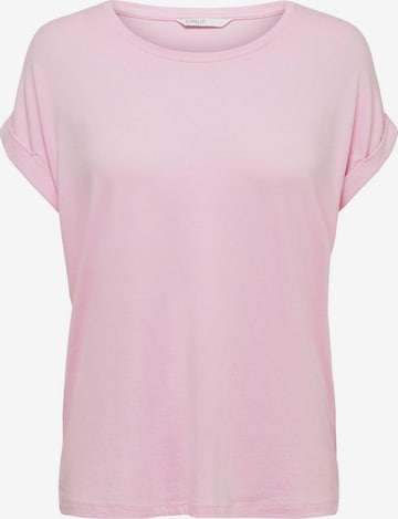 ONLY Тениска 'ONLMoster' в розово: отпред