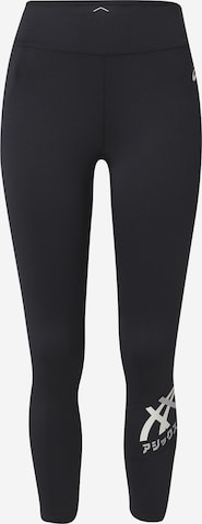 ASICS Workout Pants 'TIGER' in Black: front