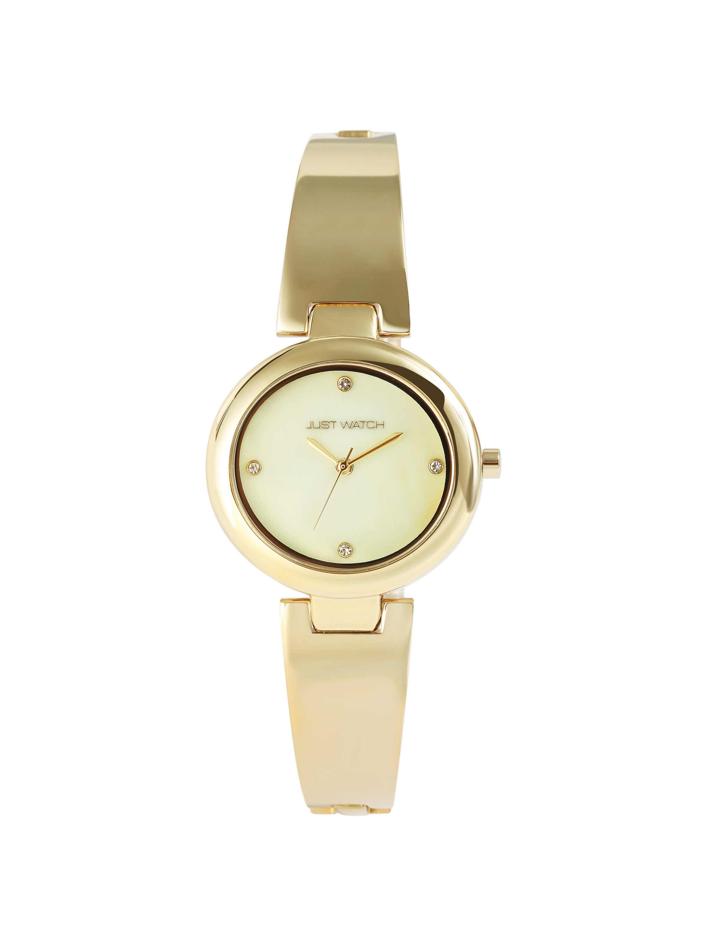 Just Watch Analog Watch 'Mariella' in Gold: front