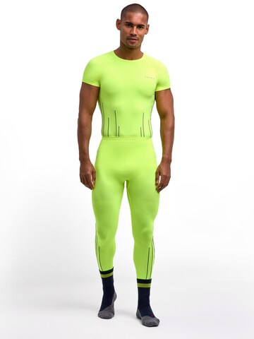 FALKE Skinny Sporthose‌ in Gelb