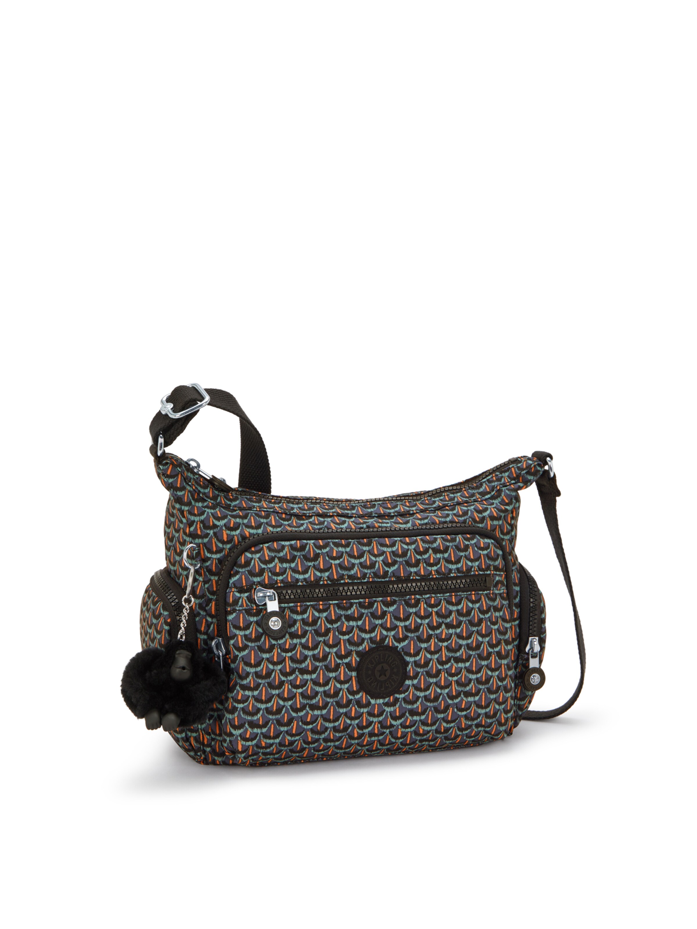 KIPLING - Mala de ombro 'Gabbie' em preto