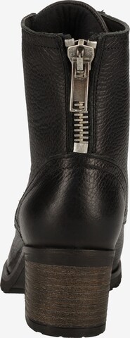 BULLBOXER Lace-Up Ankle Boots in Black