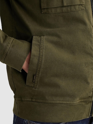 PME Legend Övergångsjacka 'Hybrid jacket with zipper closure' i grön