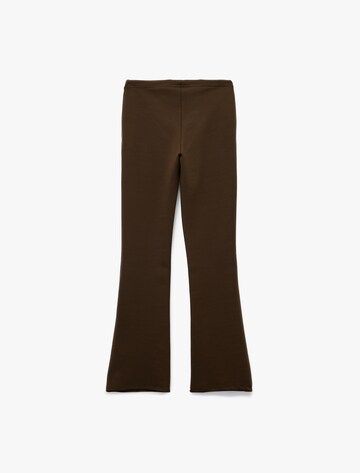 Koton Flared Jogginghose in Braun
