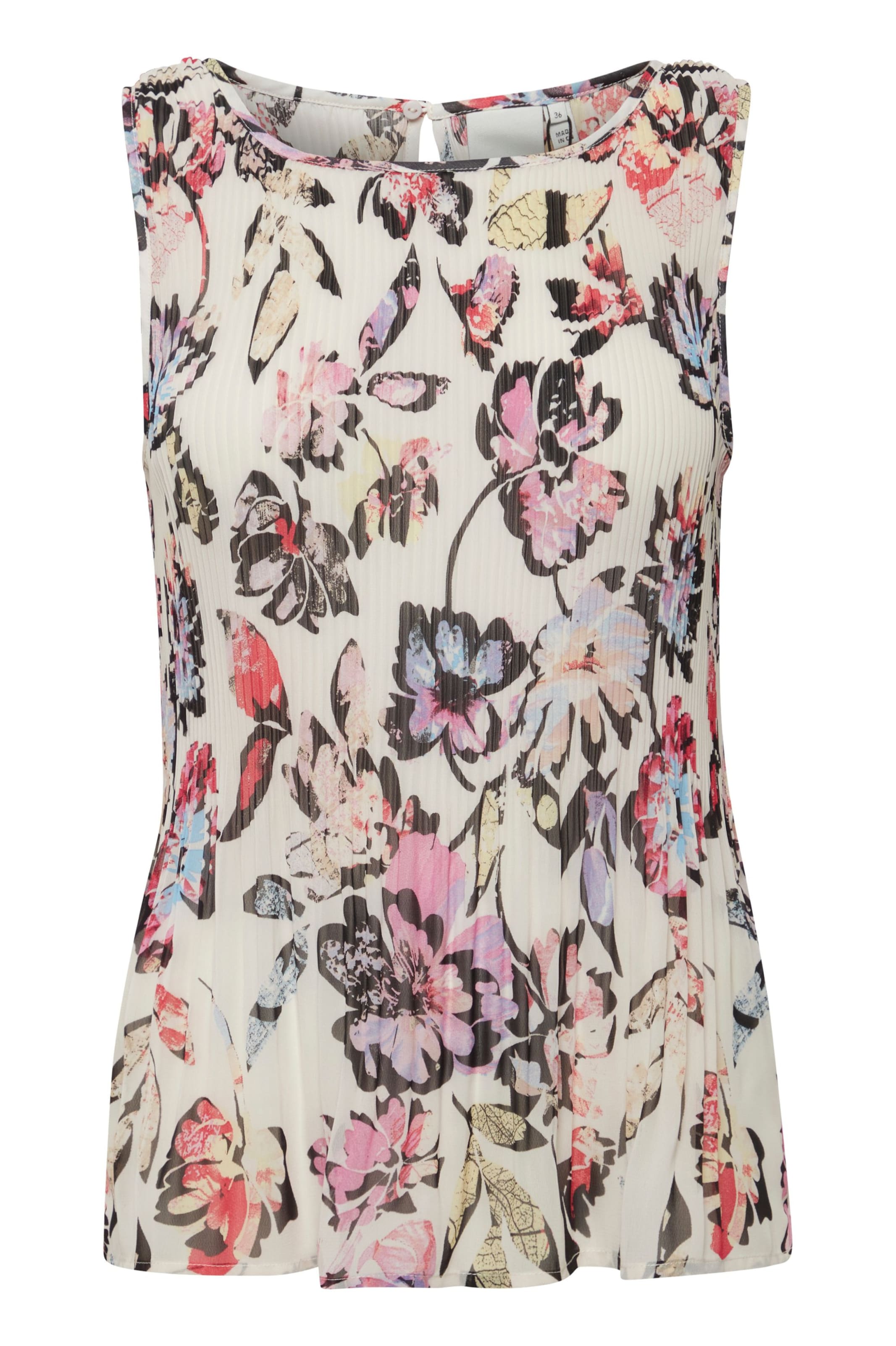 ICHI Bluse 'IHElly' in Grau: Vorderseite