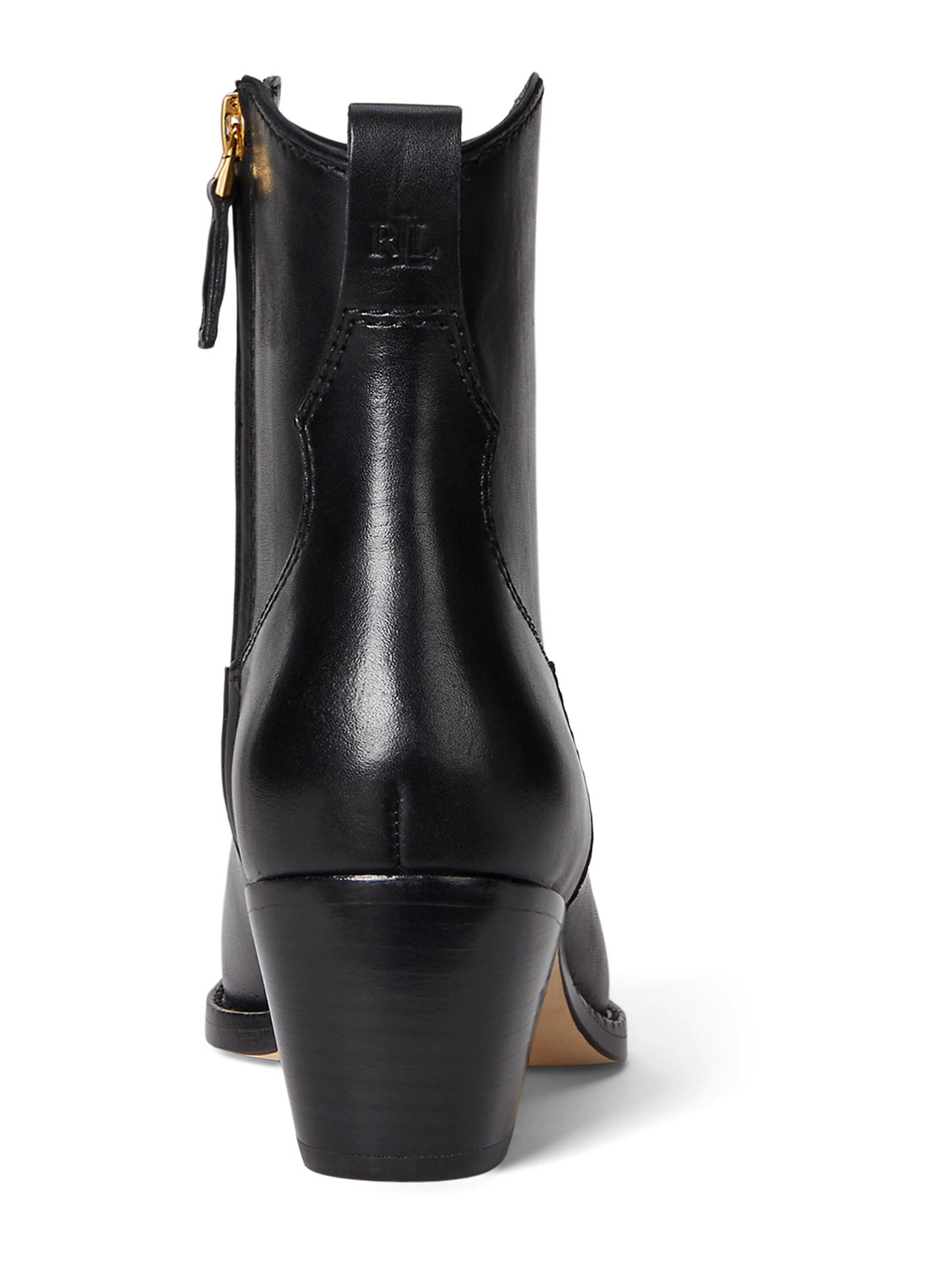 Lauren Ralph Lauren Nízké kozačky – černá