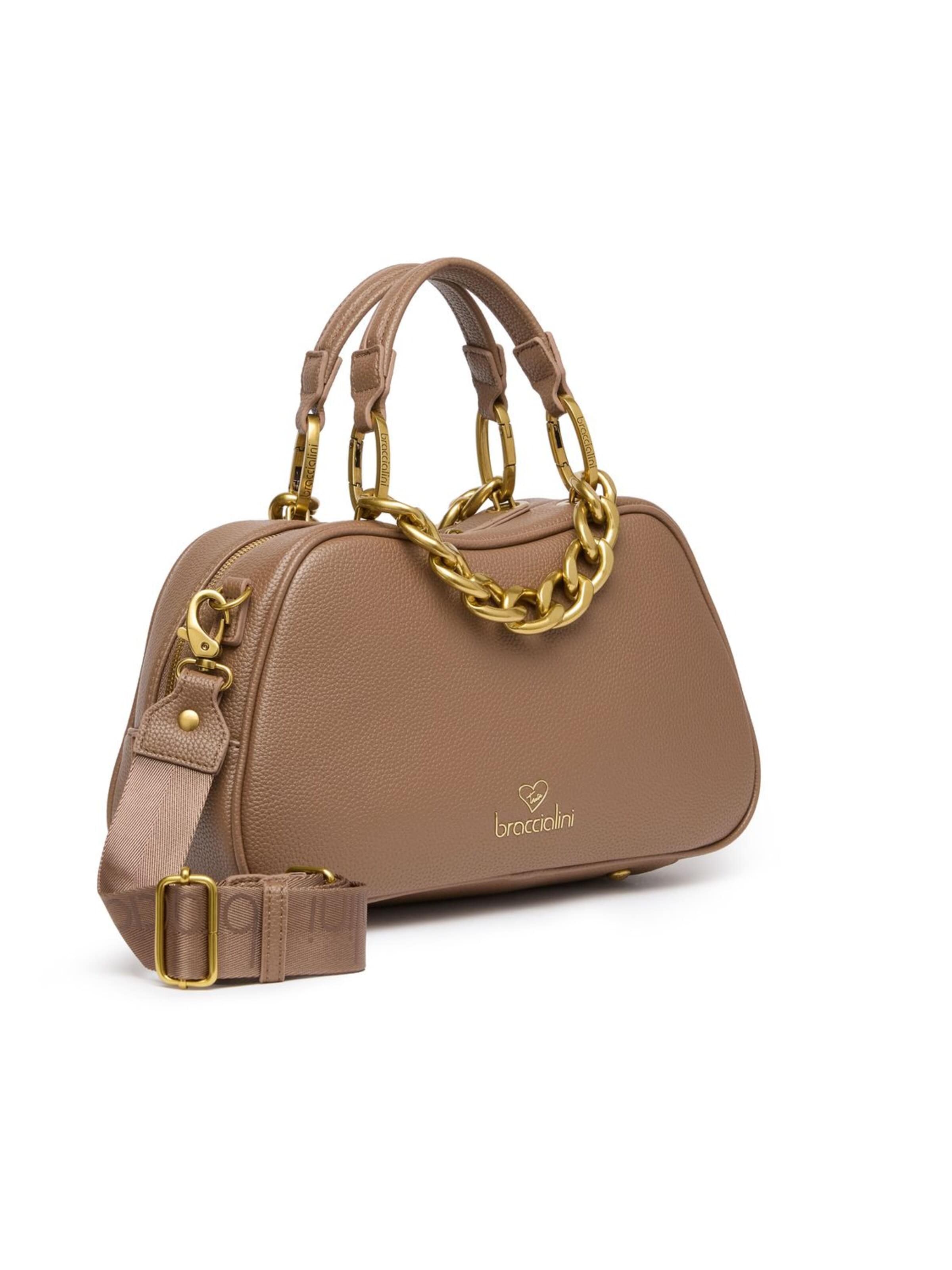 Braccialini Handbag 'Candy' in Brown