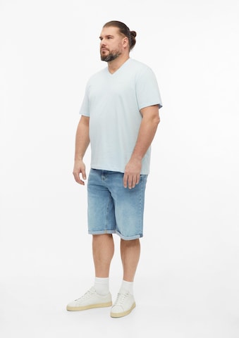 s.Oliver Men Big Sizes Shirt in Blue