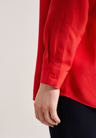 SEIDENSTICKER Blouse 'The Connecting Neutrals' in Rood
