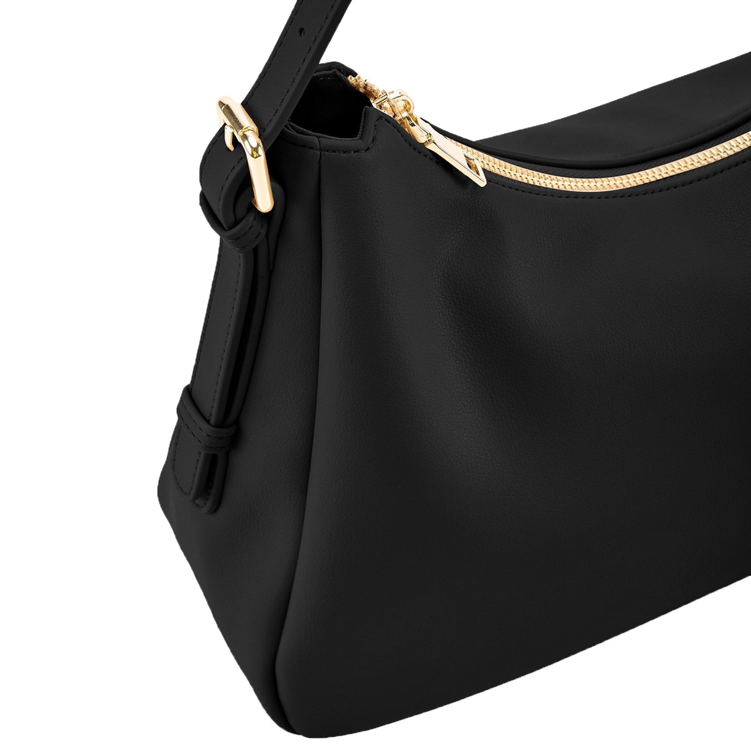 Seidenfelt Shoulder Bag 'Nelma' in Black