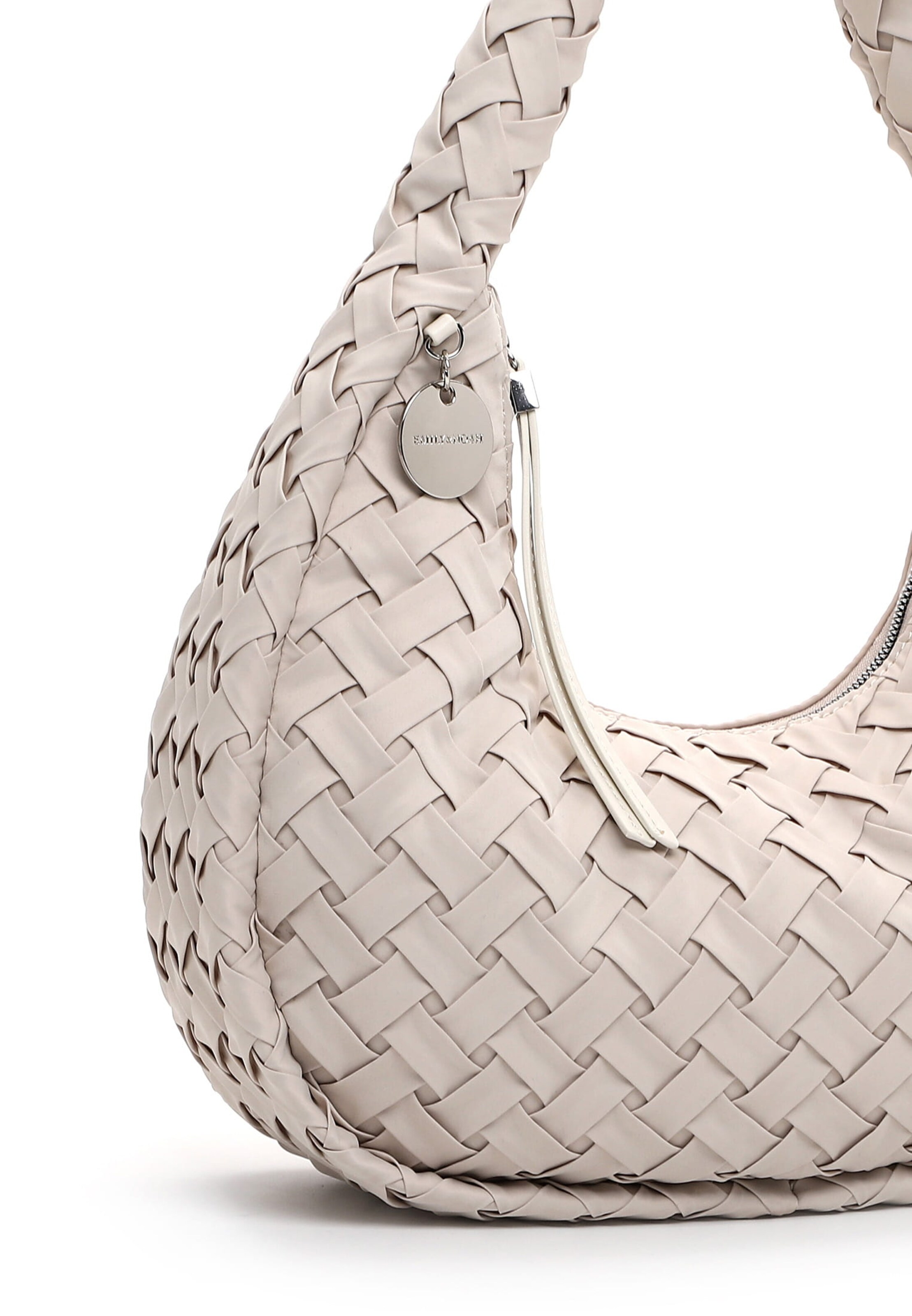 Borsa a sacco 'Erna' di Emily & Noah in beige