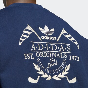 ADIDAS ORIGINALS Tepláková bunda 'Graphics Archive' - Modrá