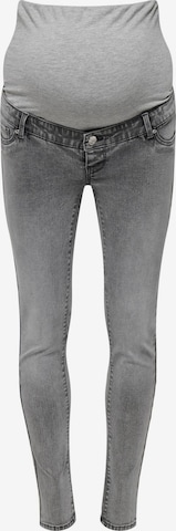 Skinny Jeans 'ROSE' di Only Maternity in grigio: frontale