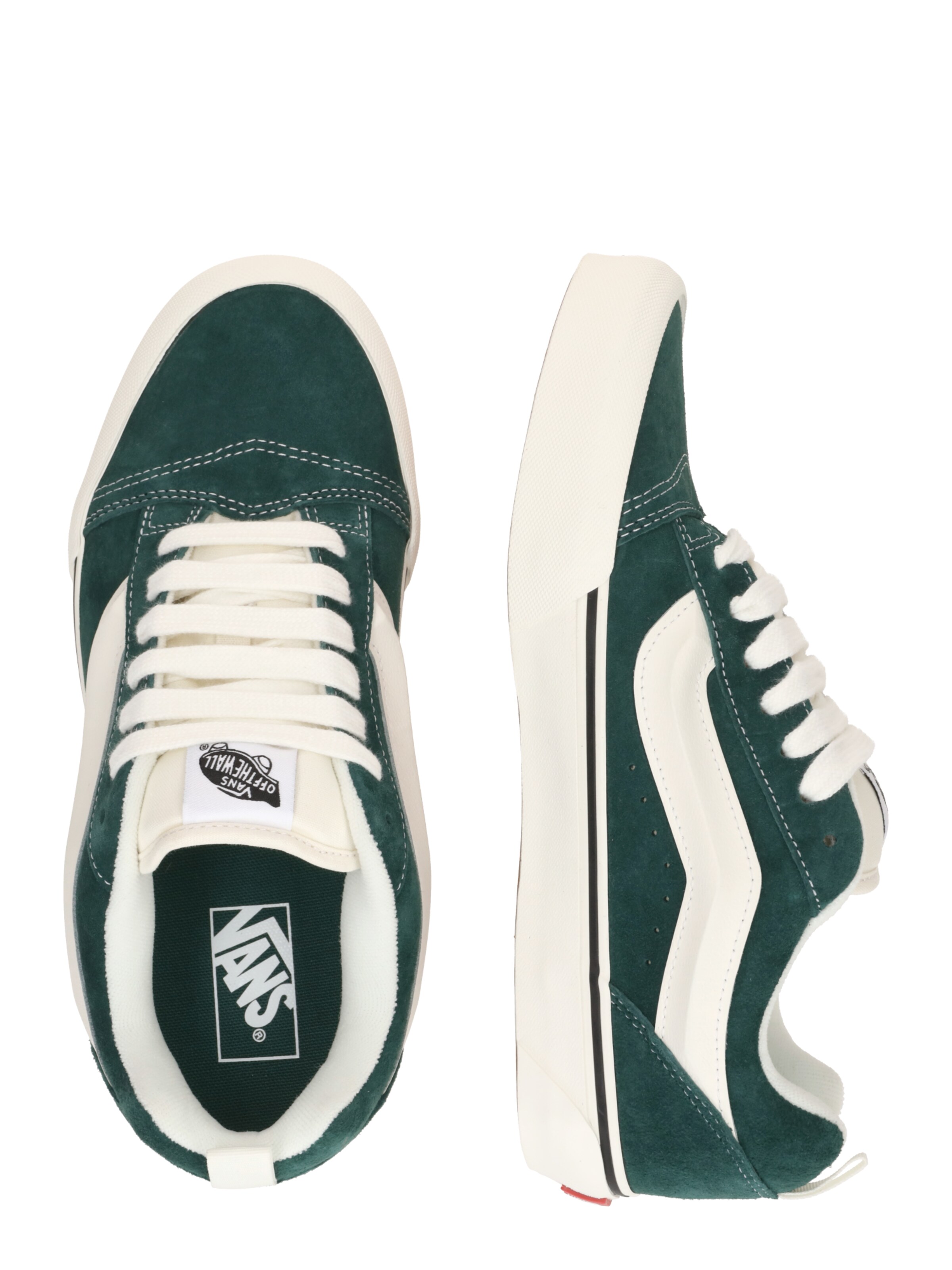 VANS Sneakers 'Knu Skool' in Green: side