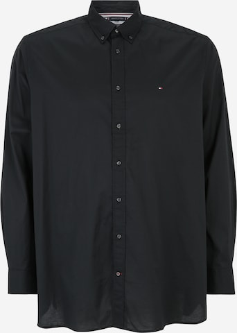 Tommy Hilfiger Big & Tall Regular Fit Hemd in Schwarz: predná strana