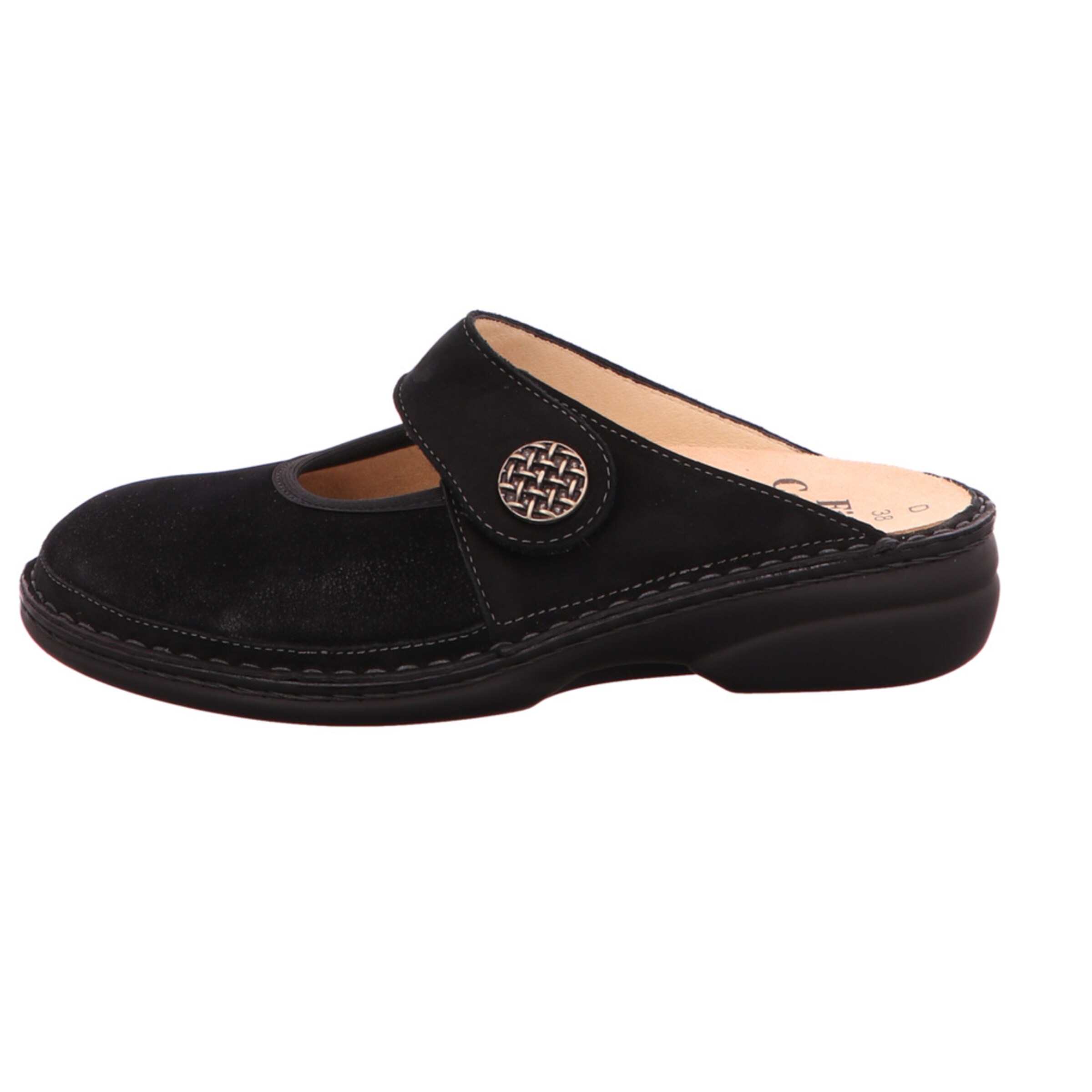 Finn Comfort Clogs in Black