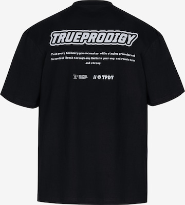 trueprodigy Koszulka 'Eden' w kolorze czarny: przód
