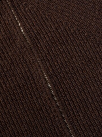 Vestes en maille 'Ekaiz' Thinking MU en marron : au dessus