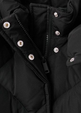 MANGO KIDS Winter Jacket 'Anorak Pia' in Black
