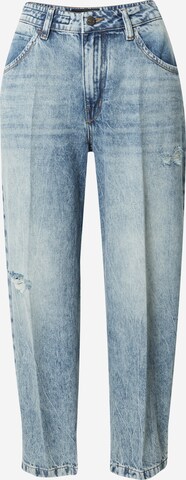 DRYKORN Loosefit Jeans 'SHELTER' in Blauw: voorkant