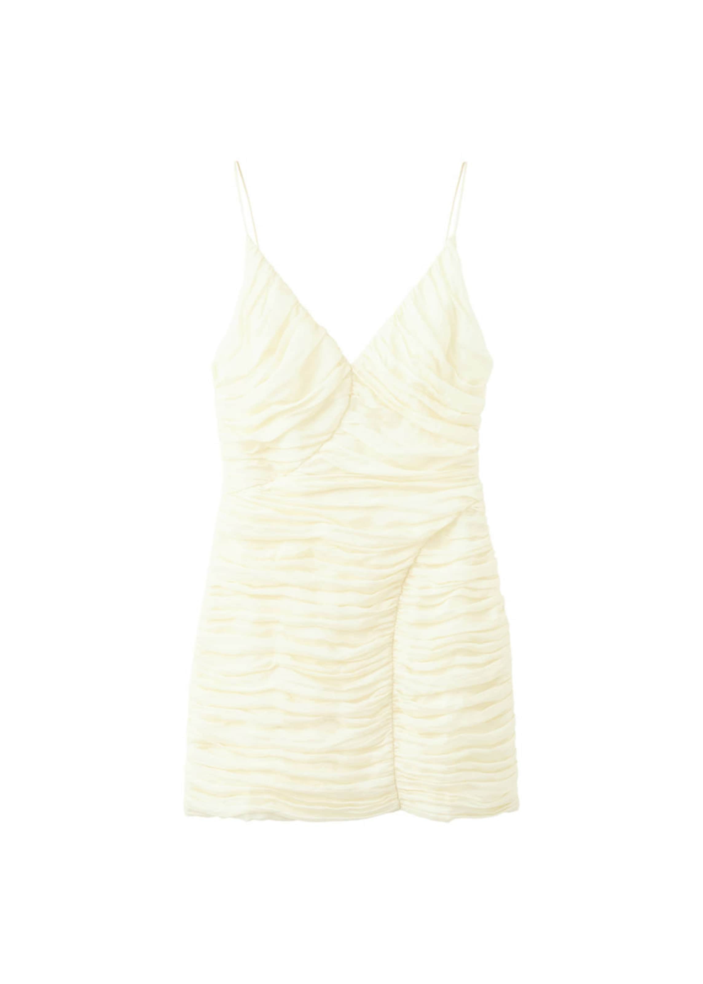 MANGO Dress 'Bruna' in Beige: front