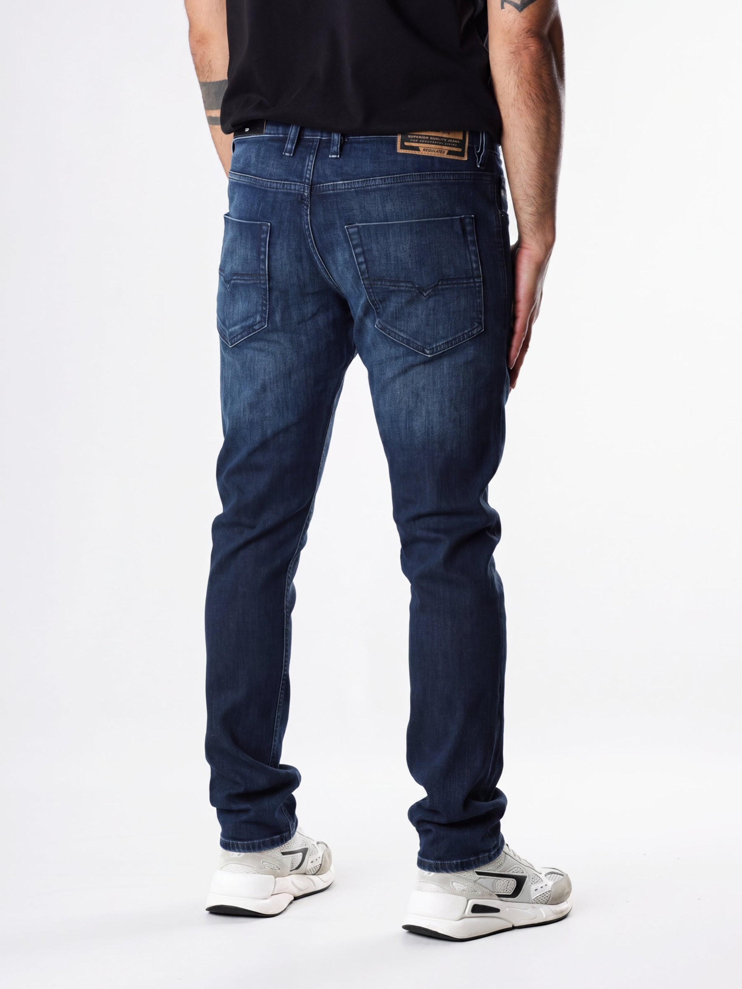 DIESEL Skinny Jeans 'TEPPHAR-X' in Blauw