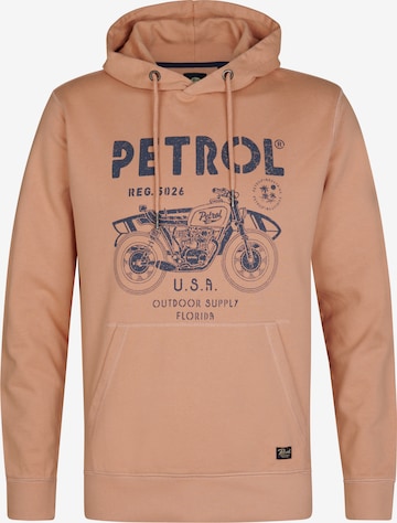 Petrol Industries Sweatshirt 'Palmcove' in Orange: front