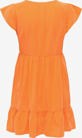 ONLY Sukienka 'MAGO' w kolorze pomarańczowy