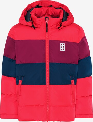 Veste fonctionnelle 'Jipe 705' LEGO® kidswear en rouge : devant