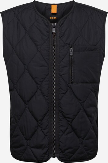 BOSS Orange Gilet 'Oltan' en noir, Vue avec produit